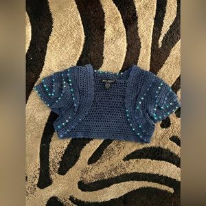 Vintage Betsey Johnson cropped bolero cardigan